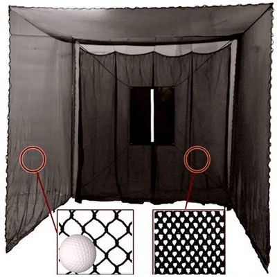 Cimarron Sports 10x10x10 Masters Golf UV Treated Net and Archery Netting Baffle with Golf Net Target ( Pack of 2 )