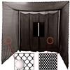 Cimarron Sports 10x10x10 Masters Golf UV Treated Net and Archery Netting Baffle with Golf Net Target ( Pack of 2 ) view 1