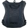 EVOC Hydro PRO 3 + 1,5l Hydration Bladder, Hydration Backpack for Cycling, Hiking or Jogging, (Extra Light, Two Nutrition COMPARTMENTS, Two Chest Strap Pockets, 1,5l Camel Pack), Black view 2