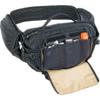 EVOC Hip Pack PRO E-Ride 3 Waist Bag for e-Bike Tours & Trails (3L Capacity, Airflow Contact System, AIRO Flex Hip Belt, Venti Flap System, Bottle cage), Black view 3