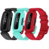 TopPerfekt Bands Compatible with Fitbit Ace 3, Soft Silicone Waterproof Bracelet Accessories Sports Watch Strap Replacement for Fitbit Ace 3 Boys Girls view 1