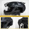FMA Tactical Helmet Protective Mask Folding Half Seal Mask view 4
