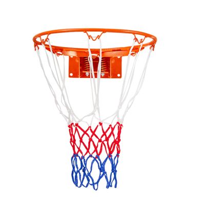 Basketball Rim Mini Solid Wall-Mounted Basketball Hoop 35cm, Children's Outdoor Training Basketball Board, Easy to Install