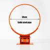 Basketball Rim Mini Solid Wall-Mounted Basketball Hoop 35cm, Children's Outdoor Training Basketball Board, Easy to Install view 3