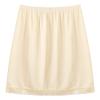 Aislor Lace Trim Waist - Knee Length Half Slips for Womens Under Dress Nude 1Pc view 2