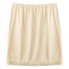 Aislor Lace Trim Waist - Knee Length Half Slips for Womens Under Dress Nude 1Pc view 3