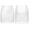 Aislor Lace Trim Waist - Knee Length Half Slips for Womens Under Dress White 1Pc view 1