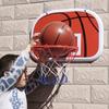 Basketball Rim Wall-Mounted Basketball Hoop Set, Children's Indoor and Outdoor Mini Basketball Board, 2 Installation Methods (Size : 34x25cm) view 3