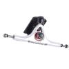 FEBRONG Skateboard Accessories 2Pcs 7Inch Aluminum Trucks Bridge Bracket Longboard-Silver view 3