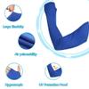 BTSEURY 5 Pieces Women Cooling Shawl Arm Sleeve with Finger Hole Anti- Cooling Shawl Arm Sleeve Sun view 2