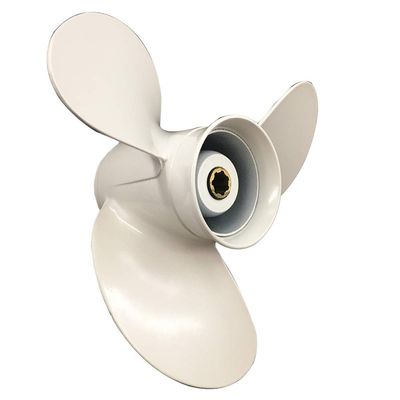 Yoofosun Boat Propeller 8 1/2x7 1/2 Fit for Yamaha Engine Aluminum 3 Blade 7 Tooth 6-8HP Prop OEM No 6G1-45943-00-EL RH, 8.5x7.5