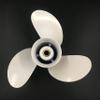 Yoofosun Boat Propeller 8 1/2x7 1/2 Fit for Yamaha Engine Aluminum 3 Blade 7 Tooth 6-8HP Prop OEM No 6G1-45943-00-EL RH, 8.5x7.5 view 4