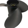 Yoofosun Boat Propeller 9 1/4x11 Fit for Suzuki Engine Aluminum 3 Blade 10 Tooth 8-20HP Prop OEM No 58100-93743-019 RH, 9.25x11 view 2