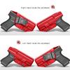 Amberide Glock 19 IWB Holster, Kydex-Boltaron Inside Waistband Holster for Glock 19/19X/44/45/23/32 Gen 15, Concealed Carry, Adjustable 030 Cant, Secure Retention, Low-Print Design view 2