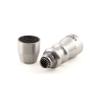 Cuetec 3-in-1 Bowtie Cue Tip Tool with Scuffer, Shaper, Pool Aerator, Silver- Portable Aluminum Snooker Tip - Premium Billiard and Pool Accessories view 2