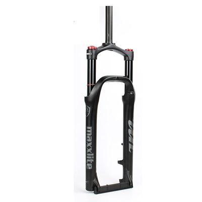 Jejy Snow Beach XC Mountain Bicycle 26 X 4.0 Inch Bike Tire Air Fat Fork Suspension 135mm Travel Travel Inner Diameter: 34mm (Color : Black, Size : 26)