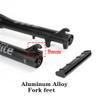 Jejy Snow Beach XC Mountain Bicycle 26 X 4.0 Inch Bike Tire Air Fat Fork Suspension 135mm Travel Travel Inner Diameter: 34mm (Color : Black, Size : 26) view 4