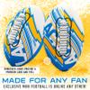Franklin Sports NFL Los Angeles Chargers Football - Youth Mini Football - 8.5" Junior Size Ball - SPACELACE Easy Grip Texture- Perfect for Kids view 2