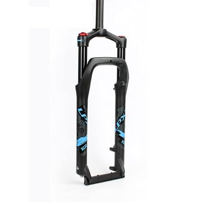 Jejy 20 Inch 26 Inch Snow Beach XC Mountain Bicycle Fat Front Fork, Aluminum Alloy Ultralight Air Fork 20" X 4" Fat Tire MTB (Color : Blue Label, Size : 26)