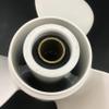 Yoofosun Boat Propeller 9 7/8x13 Fit for Yamaha Engine Aluminum 3 Blade 10 Tooth 20-30HP Prop OEM No 664-45949-02-EL RH, 9.875x13 view 2