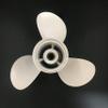 Yoofosun Boat Propeller 9 7/8x13 Fit for Yamaha Engine Aluminum 3 Blade 10 Tooth 20-30HP Prop OEM No 664-45949-02-EL RH, 9.875x13 view 4