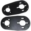 FEBRONG Skateboard Accessories Single Motor Mount Bracket Parts for 6368 DIY Electric Skate Board Pulley Parts-Black view 1
