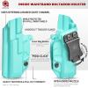 Amberide Glock 19 IWB Holster, Kydex-Boltaron Inside Waistband Holster for Glock 19/19X/44/45/23/32 Gen 15, Concealed Carry, Adjustable 030 Cant, Secure Retention, Low-Print Design view 4