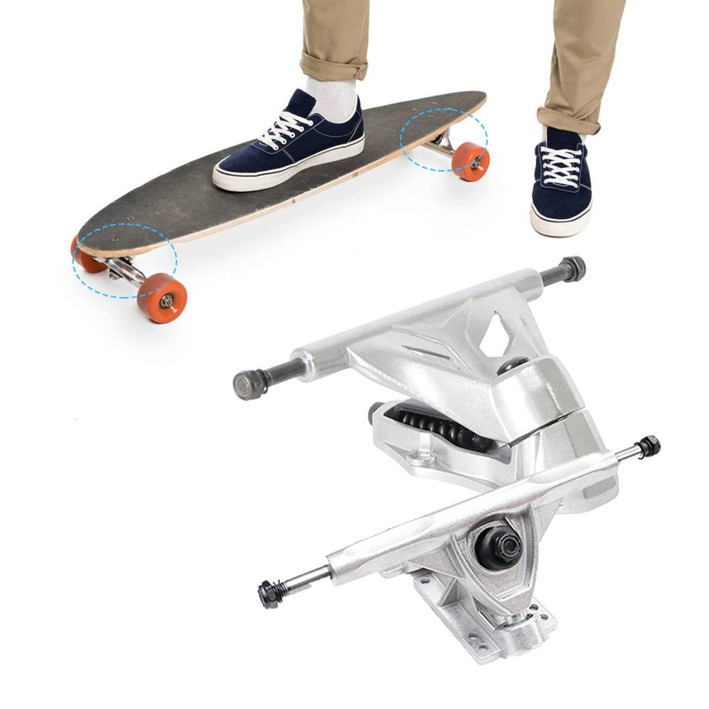 FEBRONG Skateboard Accessories 2 Pieces Aluminum Alloy Trucks Bridges Bracket-China