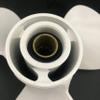 Yoofosun Boat Propeller 9 7/8x9 Fit for Yamaha Engine Aluminum 3 Blade 10 Tooth 20-30HP Prop OEM No 664-45941-01-EL RH, 9.875x9 view 3