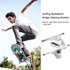 FEBRONG Skateboard Accessories 6inch Bracket Base Surfing Bridge Steering Shock Absorber Racks-Silver view 2