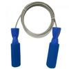 Spall Pro US Adjustable Jump Rope - 9.85 feet Steel Weighted Jump Rope for Men Women and Kids, Perfect Skipping rope for Double Dutch, Boxing, Cross Fit, High Intensity Speed Jumping, MMA training and bodybuilding (Blue) view 1