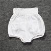 Baby Girls Boys 3 Pack Shorts Outfit, 0-5Y Toddler Cotton Linen Ruffle Bloomers Cute Soft PP Shorts Harem Pants view 4