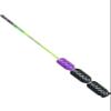 Aero Shaft, Golf Training Aid and Warm Up Tool, Speed Stick for Golf, Golf Swing Trainer, Improves Swing Speed, Wind Resistance, Adjustable Pineapples. (Black and Purple, Aero Shaft Iron) view 2