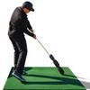Aero Shaft, Golf Training Aid and Warm Up Tool, Speed Stick for Golf, Golf Swing Trainer, Improves Swing Speed, Wind Resistance, Adjustable Pineapples. (Black and Purple, Aero Shaft Iron) view 3