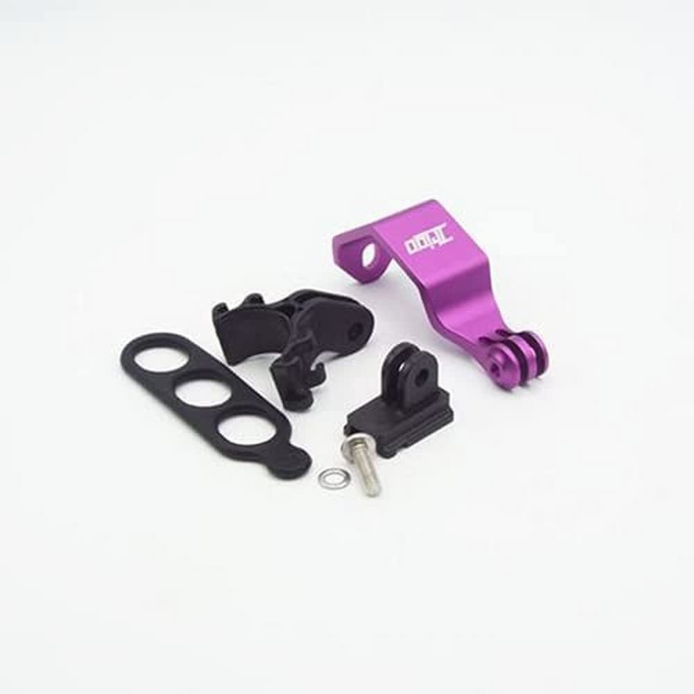 Trigo Bike Headlight Mount for Brompton Cateye Gopro Action Camera Holder Purple