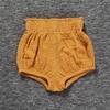 Baby Girls Boys 3 Pack Shorts Outfit, 0-5Y Toddler Cotton Linen Ruffle Bloomers Cute Soft PP Shorts Harem Pants view 2