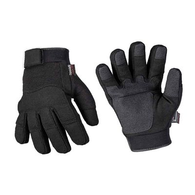 Mil-Tec Army Style Winter Gloves - Black (Medium)