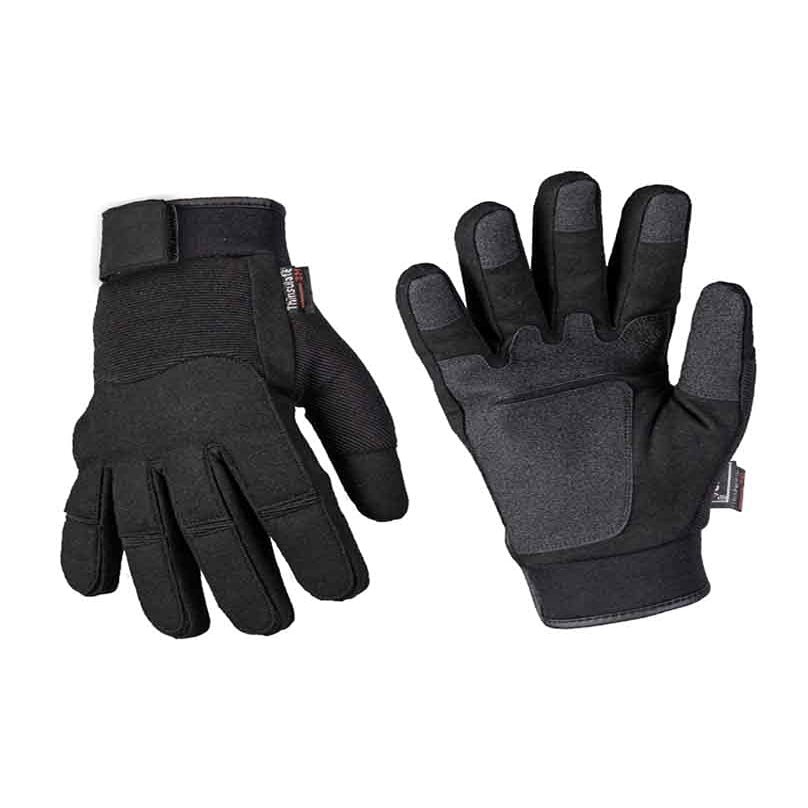 Mil-Tec Army Style Winter Gloves - Black (Medium)