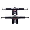 FEBRONG Skateboard Accessories 2Pcs Generic 7 Inch Bracket Truck Shock Resistant Trucks Parts-Black view 1