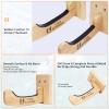 TWO STONES Surfboard Racks for The Wall, Surfboard Rack Hanger Works as a Shortboard, Skimboard & Longboard Hanger or Stand Indoor or Outdoor view 3
