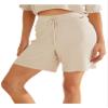 GUESS Women's Charli Sweater Bermuda Short, Vapor Rose, Large view 1