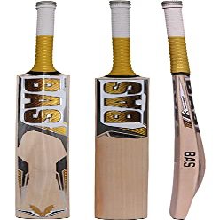 BAS Player Edition English Willow Cricket Bat Short Handle Mens Full Size Pack of 1 Bat with Cover,Multicolor
