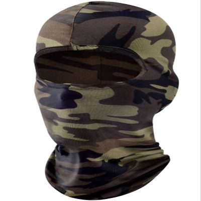 Fuinloth Balaclava Ski Mask, Motorcycle Cold Winter Scarf Windproof Warmth Neck Gaiter for Men/Women Camouflage