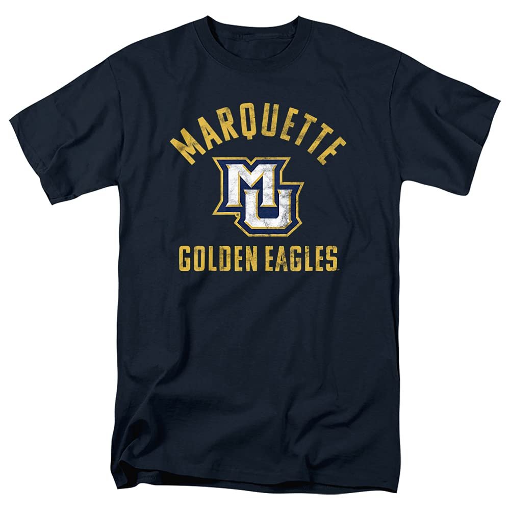 Marquette University Official Golden Eagles Logo Unisex Adult T-Shirt, Golden Eagles Logo, 4X-Large
