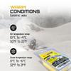 ZUMWax Iron-On Ski/Snowboard/Nordic CERAMIC Wax, 140g, WARM Temp, durable, PFAS-free. Made with eco-friendly ceramic and silicon dioxide for extreme speed. 100% hydrocarbon, NO FLUORO, Made in the USA view 4
