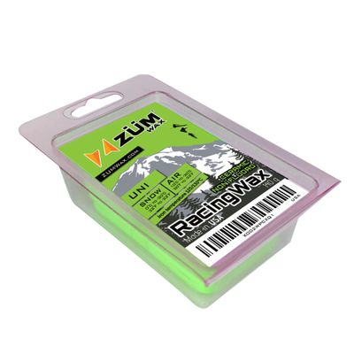 ZUMWax Iron-On Ski/Snowboard/Nordic CERAMIC Wax, 140g, All Conditions, Durable, PFAS-free. Made with eco-friendly ceramic & silicon dioxide, extreme speed. 100% hydrocarbon, NO FLUORO, Made in the USA