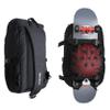 GoRide Sling Single Strap Electric Longboard Skateboard Backpack Bag Carrier with Laptop Holder (Black) view 1