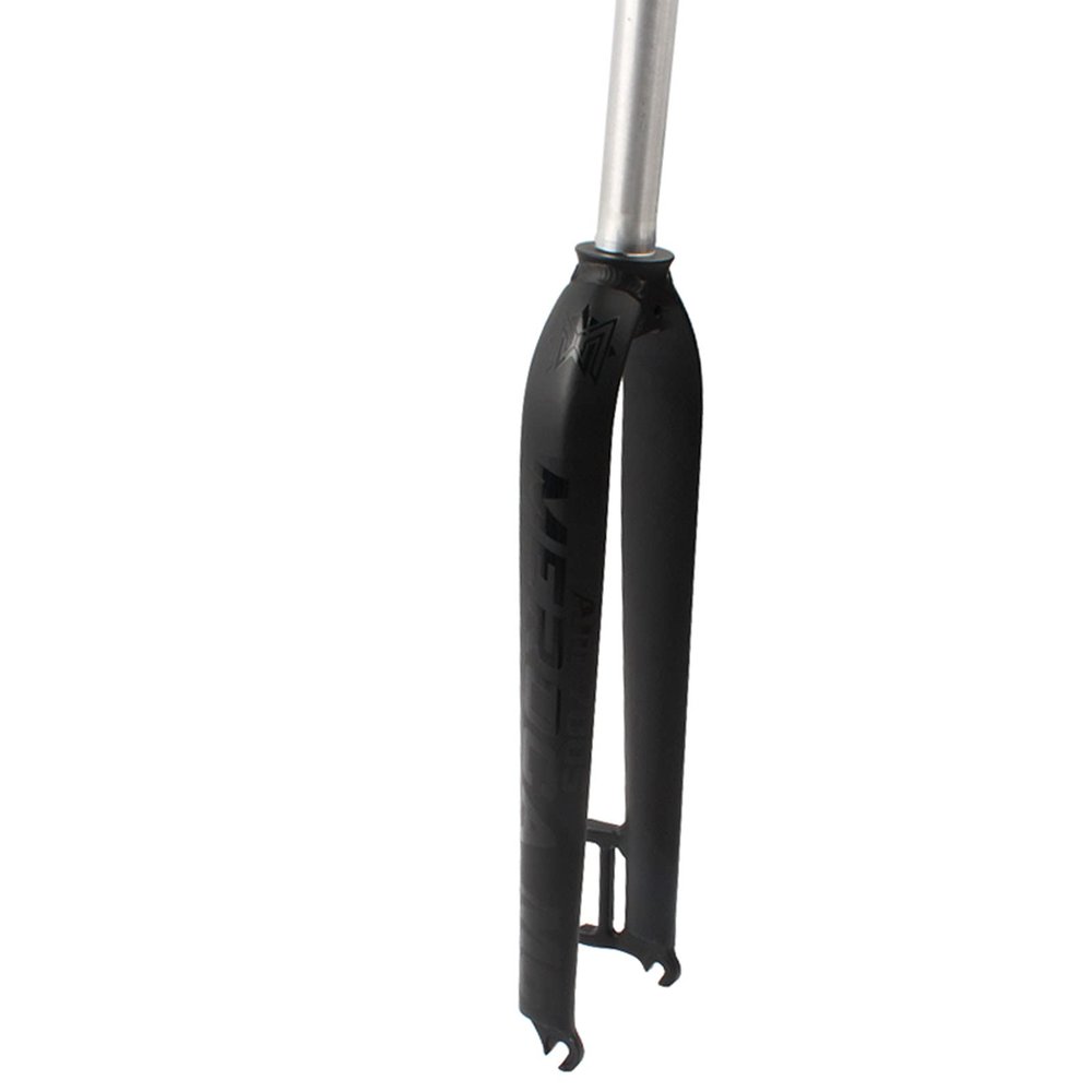 26/27.5/29" Aluminum Alloy Rigid Fork, 28.6mm Threadless Straight Tube Mountain Bike Superlight Fork, Multifunctional Bicycle MTB Universal Size Front Fork, Pure disc Brake Cycling Accessories,Black