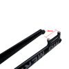 26/27.5/29" Aluminum Alloy Rigid Fork, 28.6mm Threadless Straight Tube Mountain Bike Superlight Fork, Multifunctional Bicycle MTB Universal Size Front Fork, Pure disc Brake Cycling Accessories,Black view 4