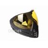 FMA Paintball Airsoft Full Face Mask Anti-Fog Goggle F1 Single Layer Lens Protective Mask (Yellow) view 2